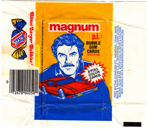 Wax Paper Pop Art #12: One of the best looking mustaches in the business…