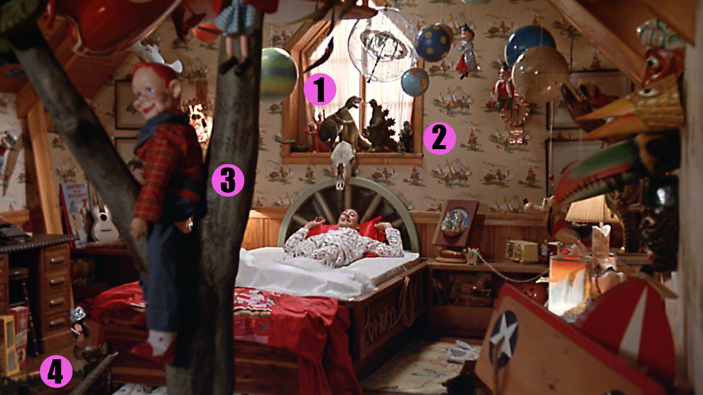 Awesome 80s Bedrooms: Pee-wee’s Big Adventure Edition