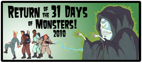 Return of the 31 Days of Monsters, Day 20: Victor, the creepy baby-eyed ghost…