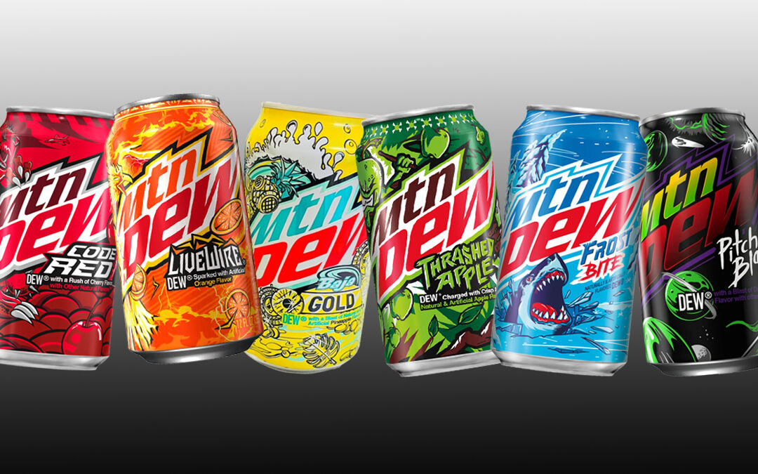 Monsters Attack Mountain Dew