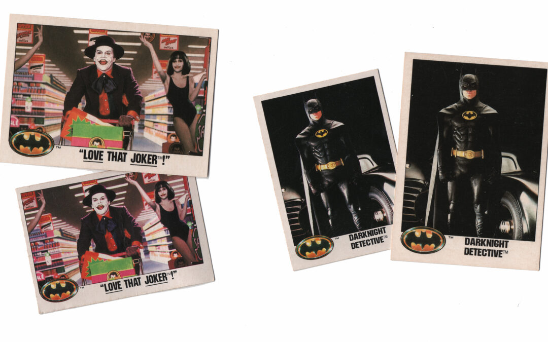 Inside the mind of a collector, the 1989 Topps Batman Trading Card Edition